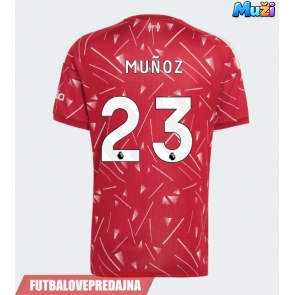 Lacne Muži Futbalové dres Liverpool Victor Munoz #23 2026-27 Krátky Rukáv - Domáci